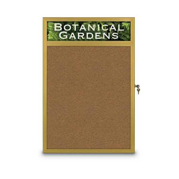 Open Faced Traditional Rounded Corkboard